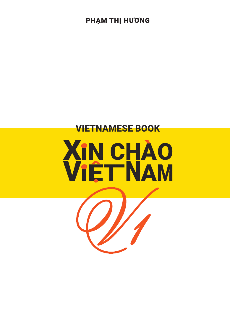 Bìa sách Xin chào Việt Nam V1